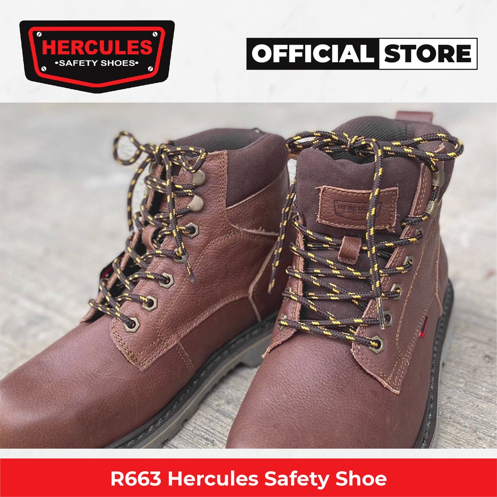 HERCULES R663 Mid Cut Safety Shoes | Shopee Malaysia