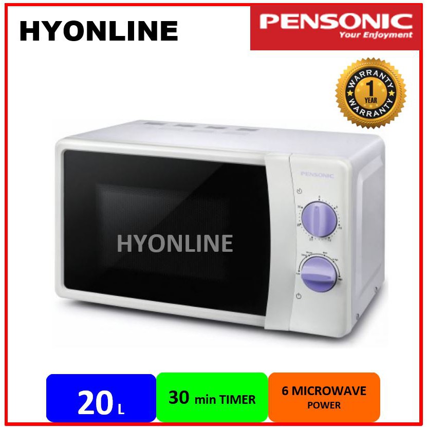 Pmw 2004 Pensonic 20l Microwave Oven Pensonic 20l Ketuhar Gelombang