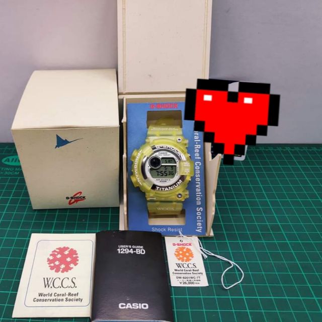 超ポイント祭?期間限定 カシオ G-SHOCK フロッグマン- DW-8201WC-7T