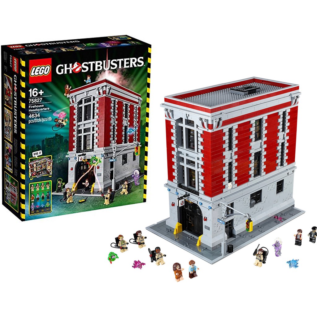 lego ghostbusters firehouse