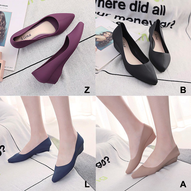 Ohlala Fashion Woman Alina Jelly Shoes Kasut High Heel | Shopee Malaysia