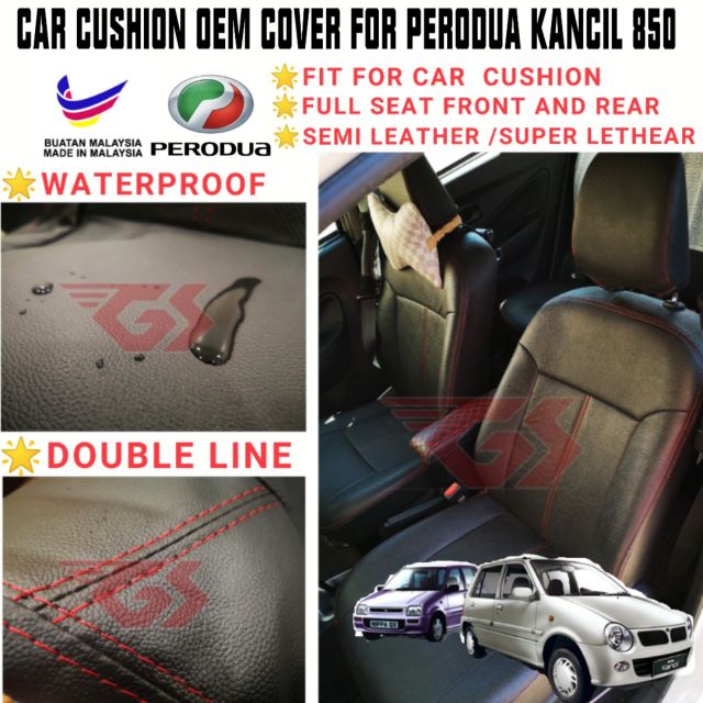 CAR CUSHION COVER FOR KANCIL 850 NEW/OLD  Shopee Malaysia