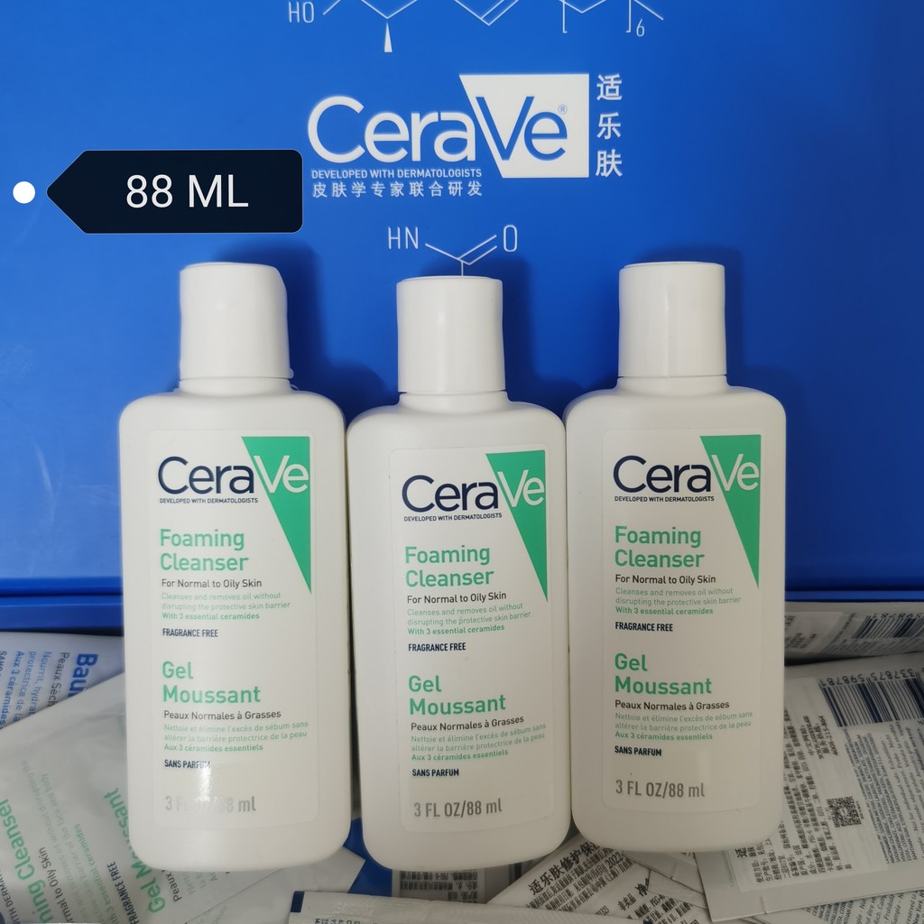 cerave foaming cleanser 88 ml