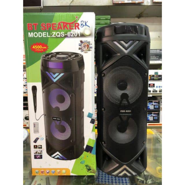 Zqs 61 62 63 68 Bluetooth Speaker Strong Bass Strong Sound With Microphone Shopee Malaysia