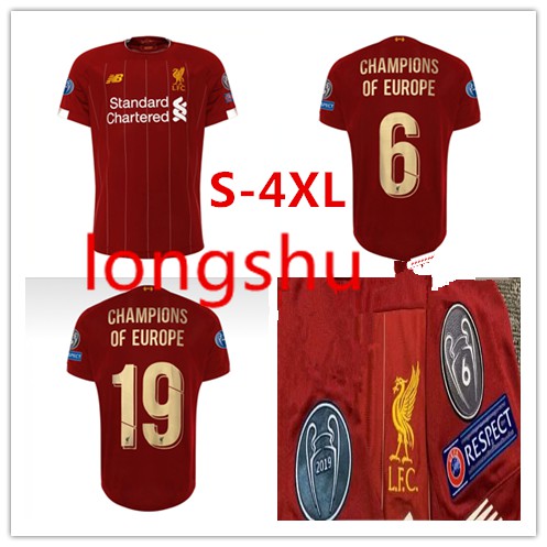 lfc champions league shirt