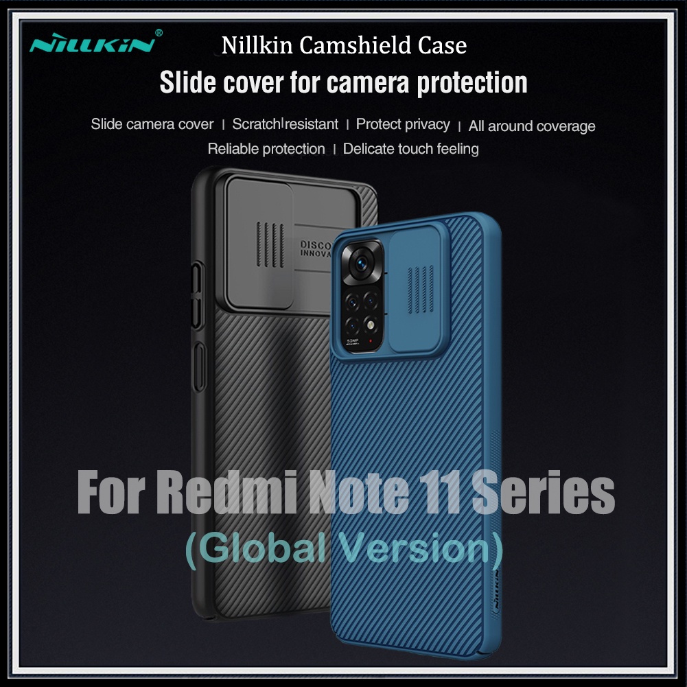 Nillkin For Xiaomi Redmi Note 11s Note 11t Pro Note 11 Pro Plus 5g Global Casing Camshield 8536