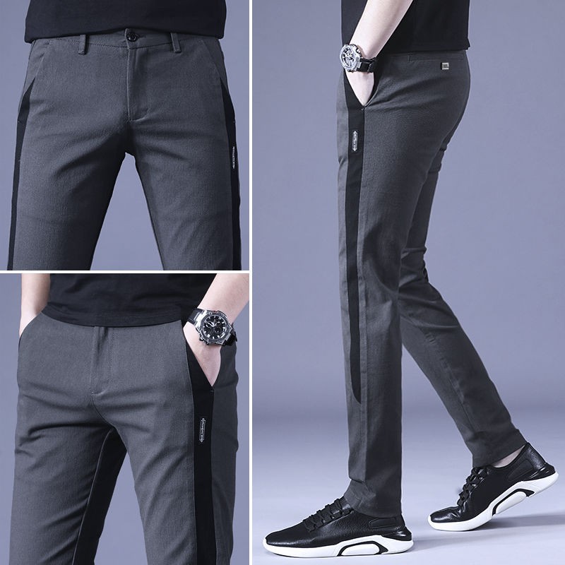 Combed cotton Leisure trousers New Golf Pants Young men Spring Autumn ...