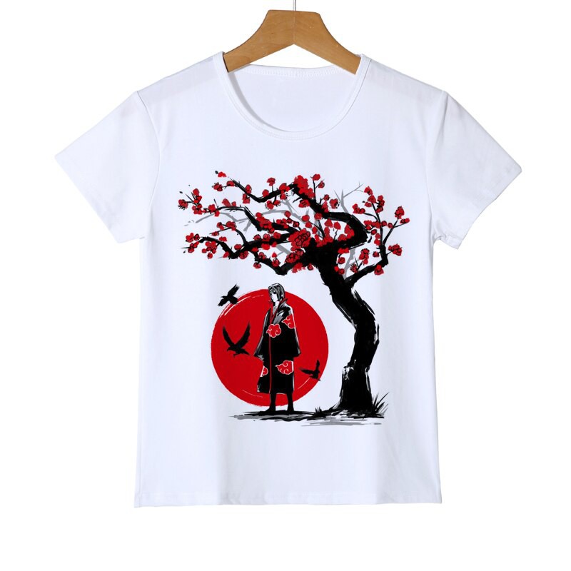 Sasuke Ninjia Naruto Kid Cartoon T Shirt Anime Akatsuki Uchiha Itachi Sharingan Shirt Child Gift Boy Girl Baby T Shirt Shopee Malaysia - sasuke kid shirt roblox