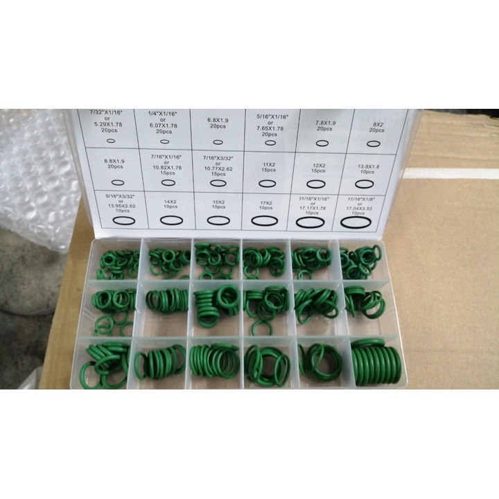 Buy CAR AIR COND O RING KERETA COMPLETE SET R134 / R12 (18 SIZE 