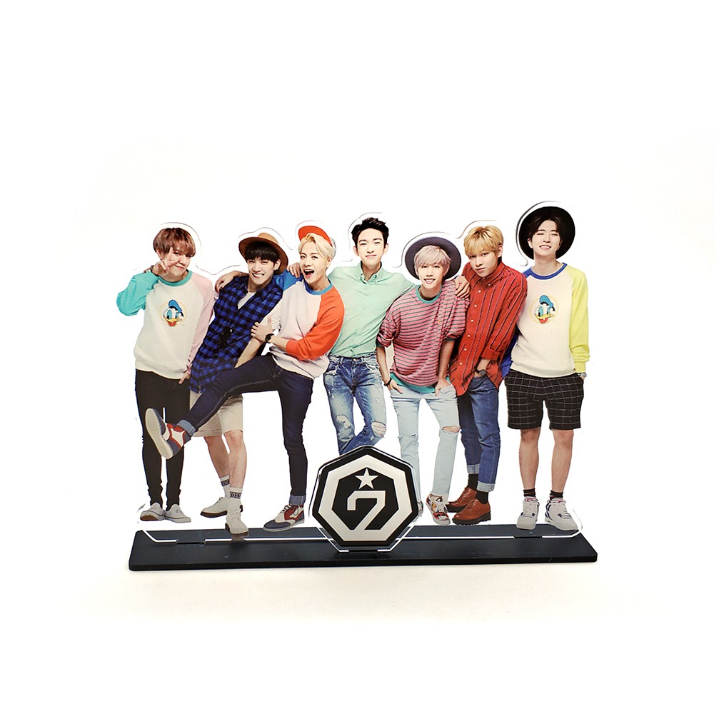 GOT7 KPOP stars group family acrylic stand figure model home table decoration 
