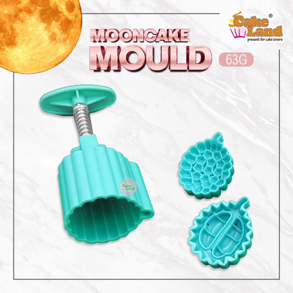 CAKE LAND Mooncake Mould - Durian 榴莲 (63g)