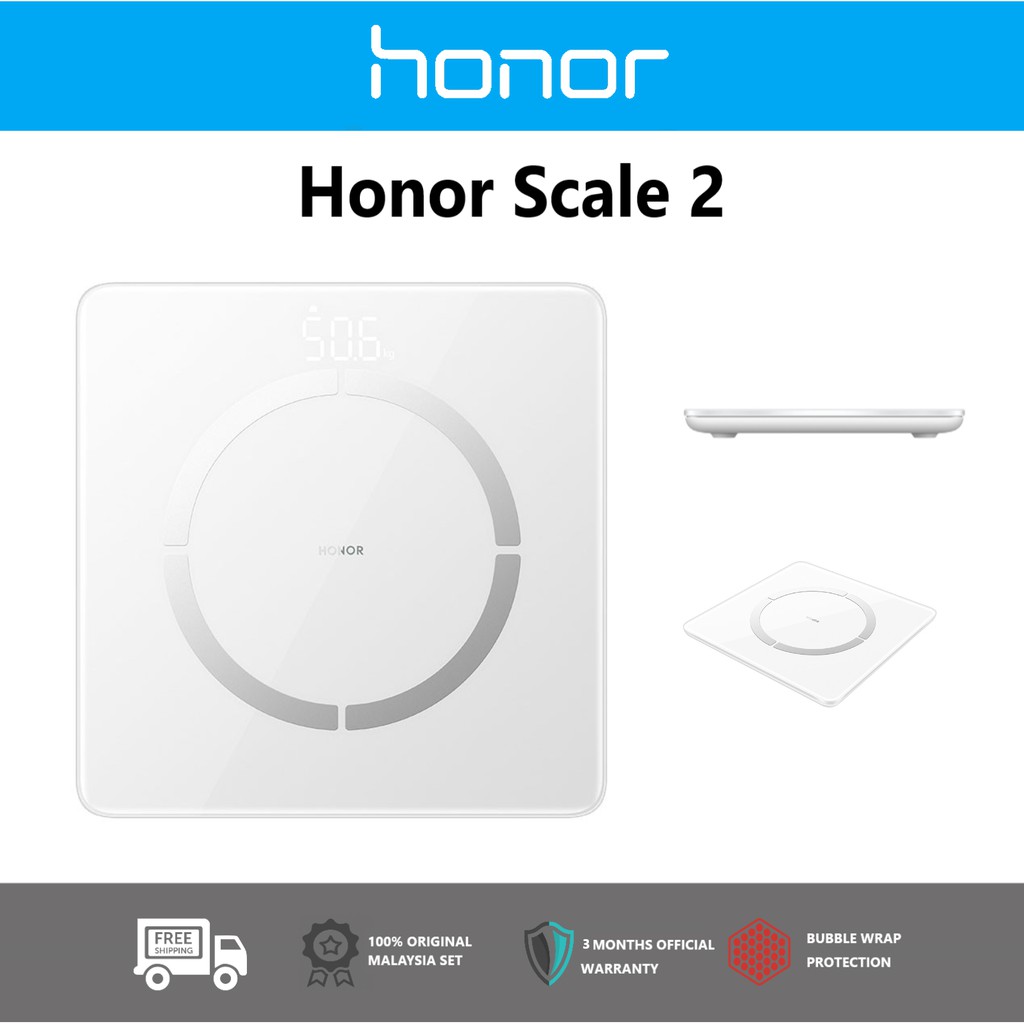 Honor Scale 2 Digital Scale (White) - Original Honor Product 3 months ...