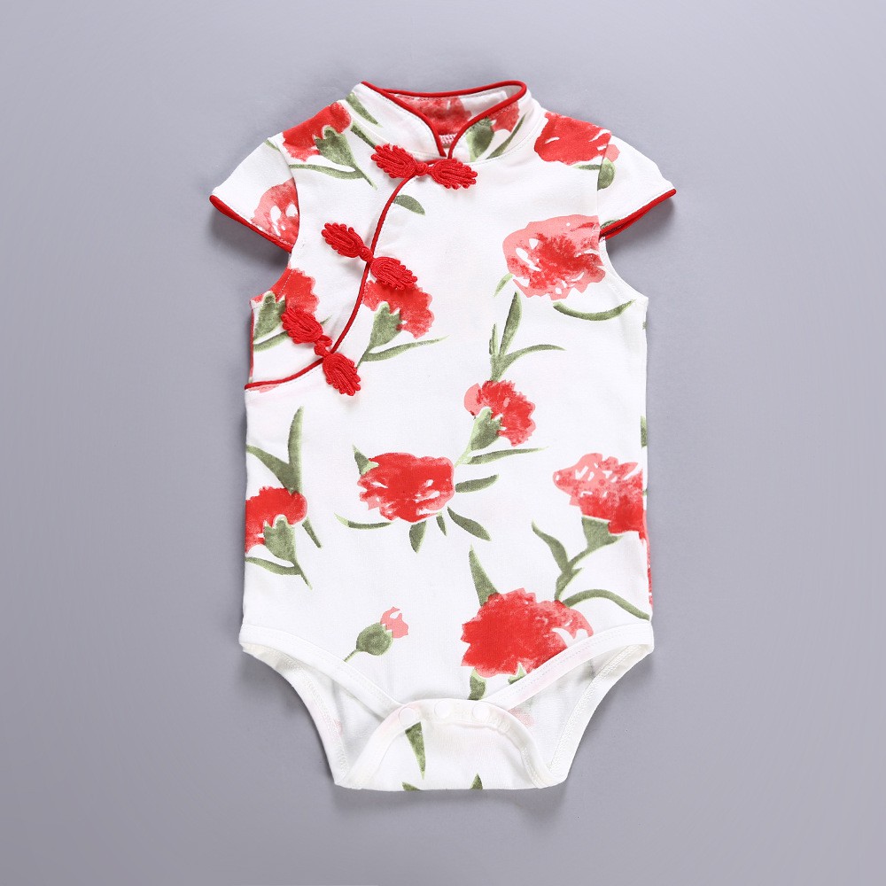 [READY STOCK] Lovely Summer Baby Girls Traditional Chinese Cheongsam