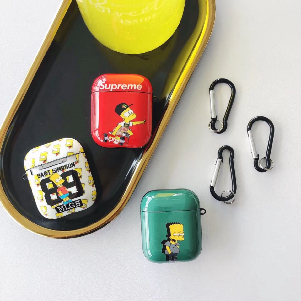 bart simpson supreme airpod case