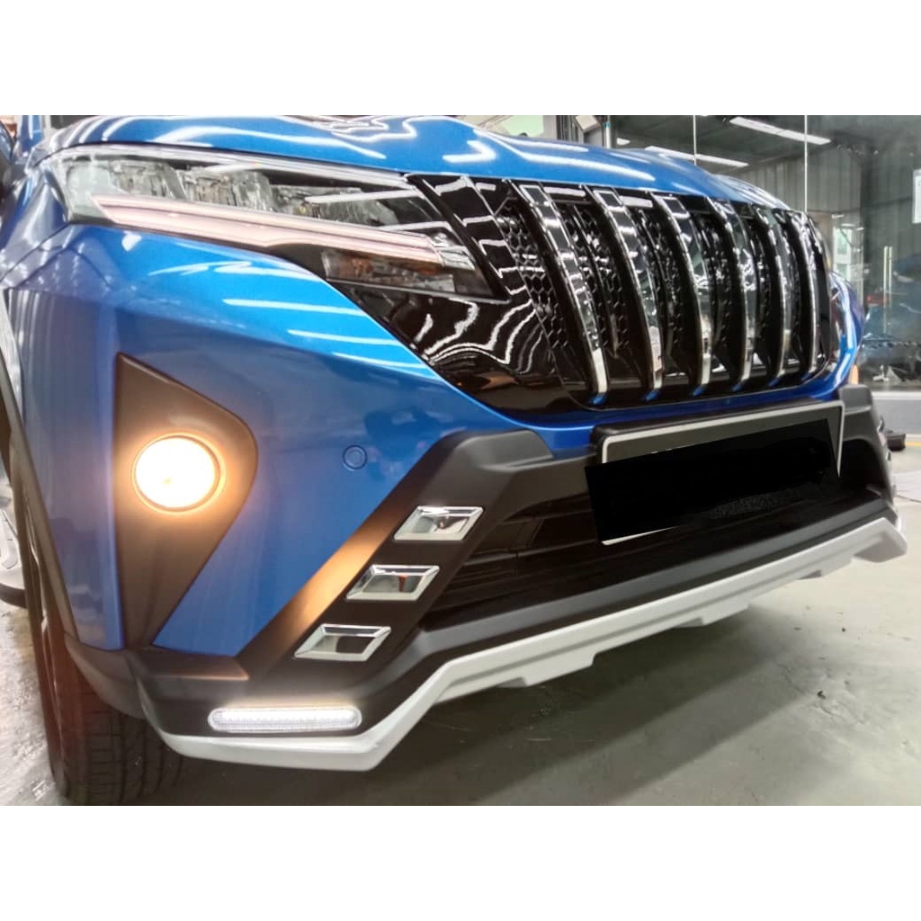 Perodua Aruz Oem Bodykit Body Kit Skirting Skirt Lip With Oem Paint Shopee Malaysia