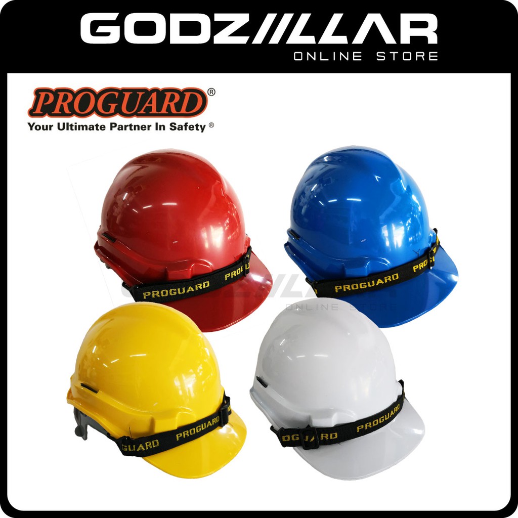 Proguard Safety Helmet Sirim Certified Yellow/White/Blue/Red HG1