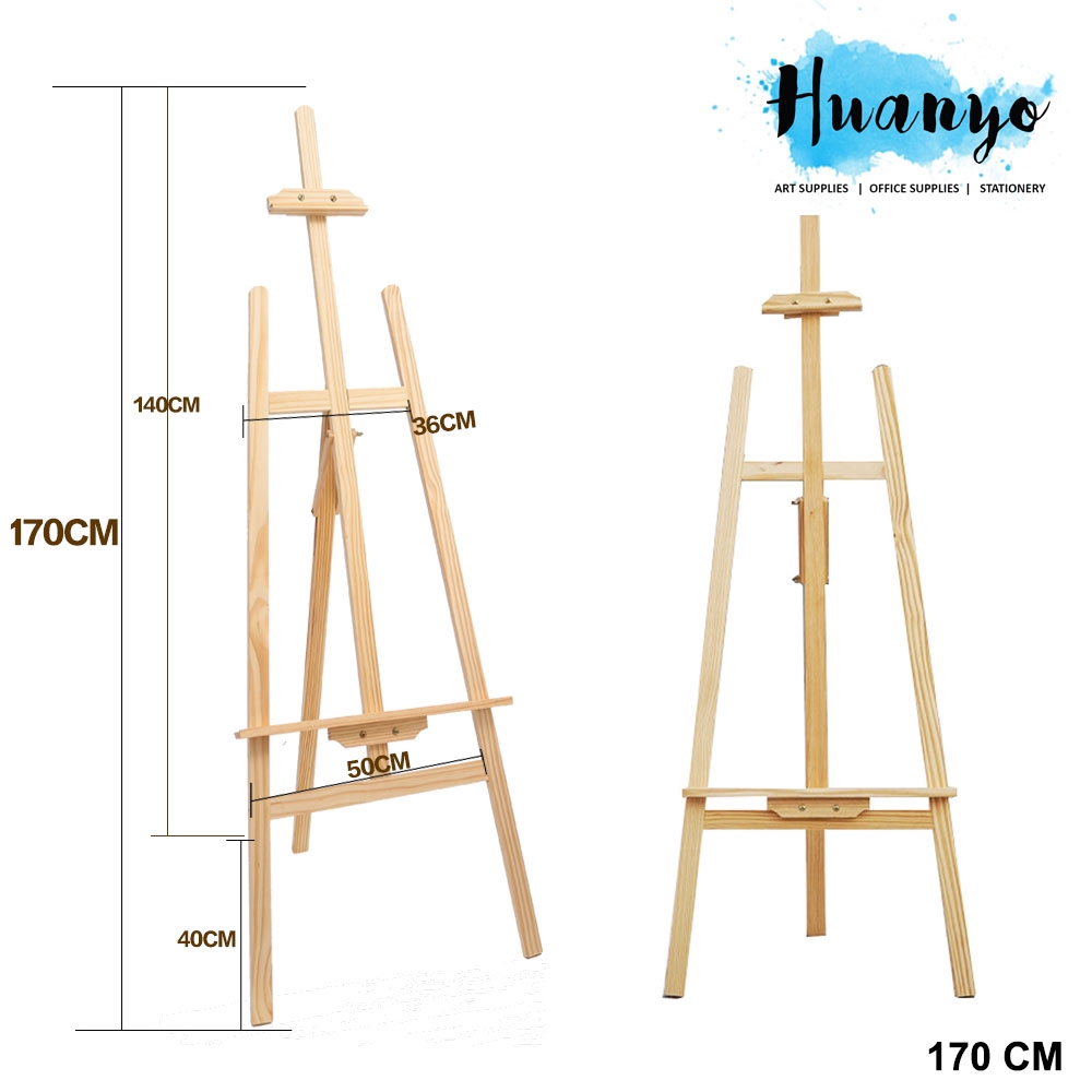 Apex Wooden Artist Painting Display Easel Stand (170CM) Shopee Malaysia