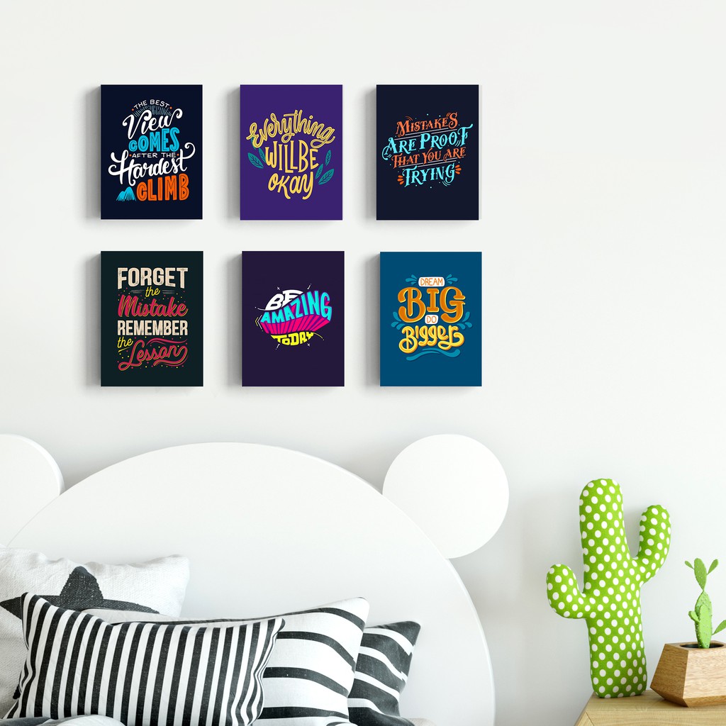 Motivational Quotes Poster Home Decor Wall Display Room Decoration Dekorasi Rumah Poster Quote Motivasi Dekorasi Hiasan Pajangan Dinding Kamar Rumah Shopee Malaysia