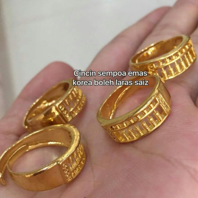 Jual Cincin  Sempoa Emas Korea  Cincin  Emas Welcome to www 