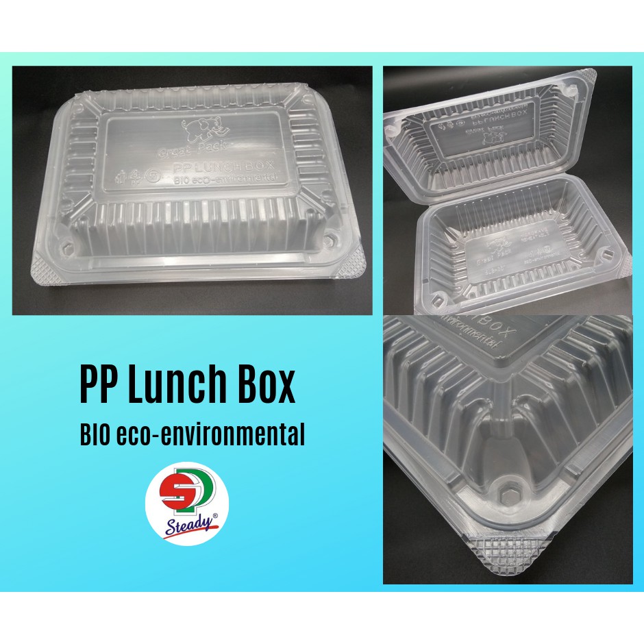 Disposable Lunch Box SLB001 100pcs+ Shopee Malaysia