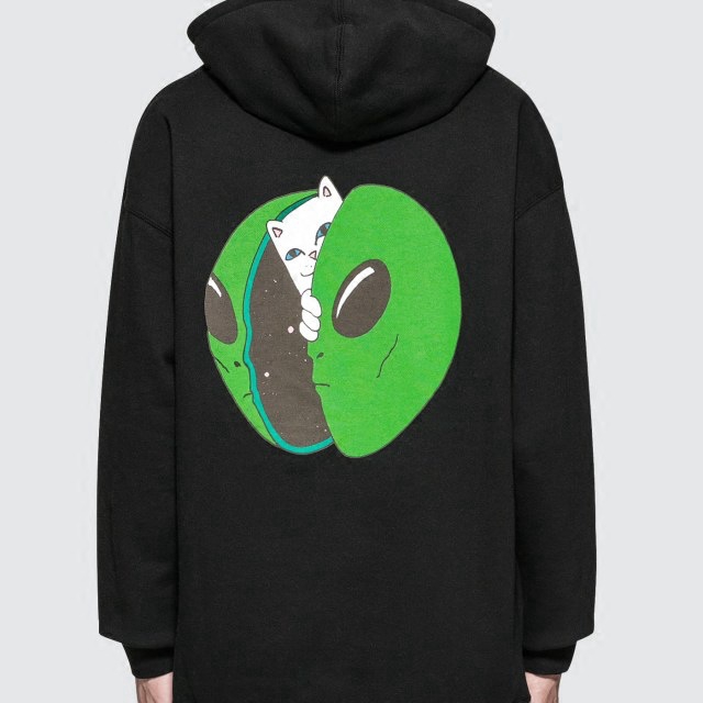 ripndip alien hoodie