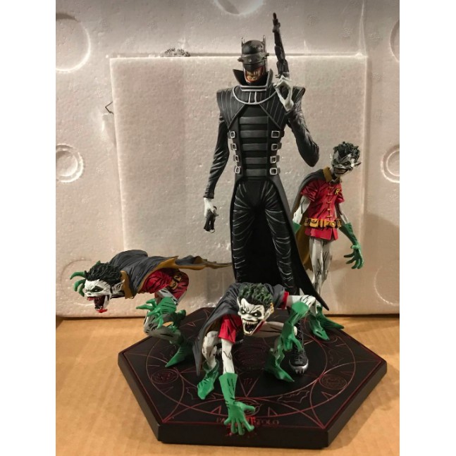 DC Collectibles Dark Nights Metal The Batman Who Laughs & Robin Minions  Deluxe Statue | Shopee Malaysia