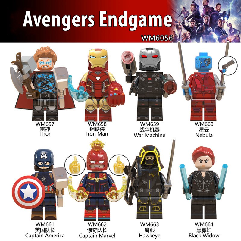 avengers endgame lego minifigures