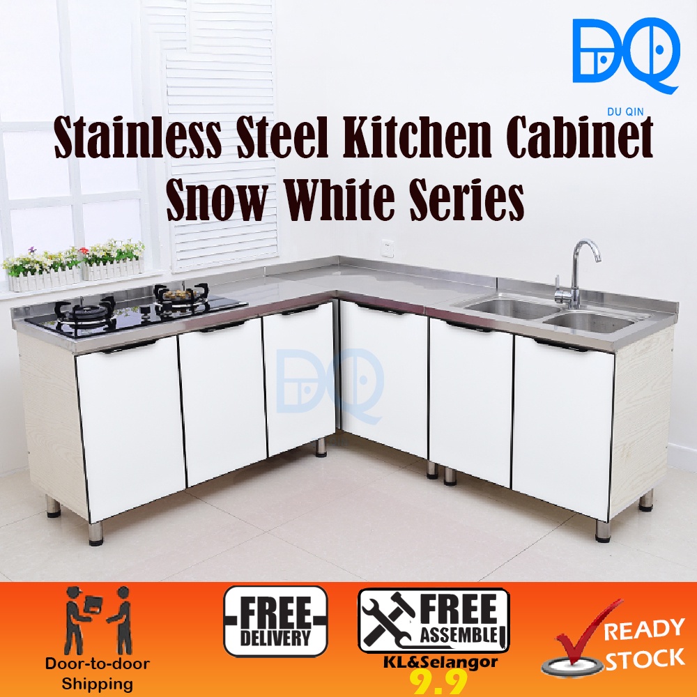 Du Qin Stainless Steel Kitchen Kitchen Full Set Murah