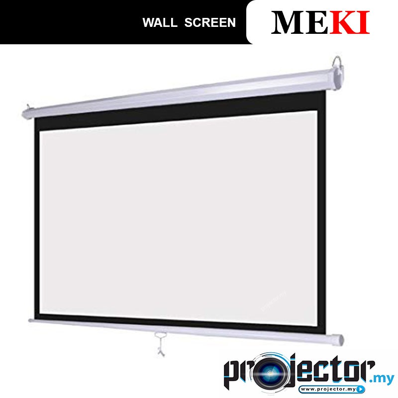 Dopah/MEKI/Venova/DP 96" X 96" (8’ X 8’) Manual Wall Pull Down LCD