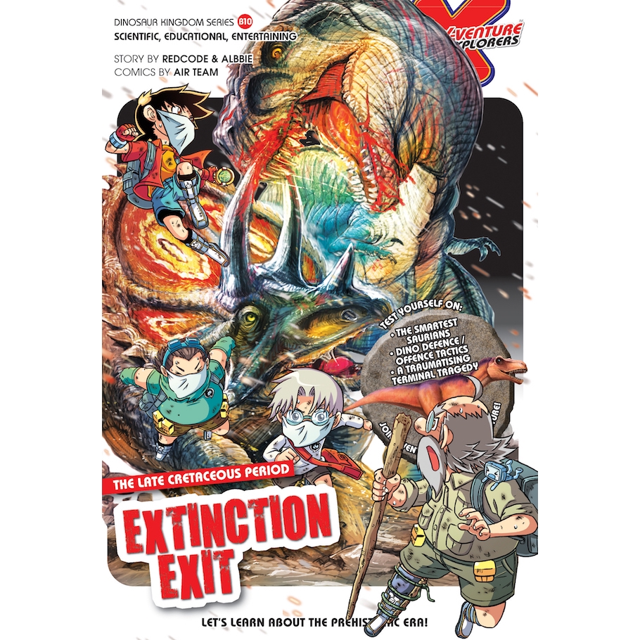 X Venture Dinosaur Kingdom Series Extinction Exit Shopee Malaysia