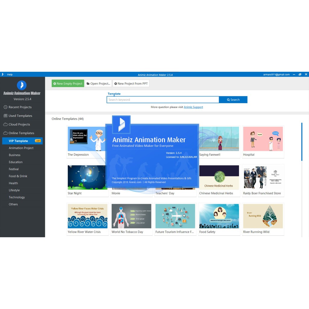 Animiz Animation Maker  [No Watermark] [VIP] + Bind with your account  [Life Time] + [Online Template] | Shopee Malaysia