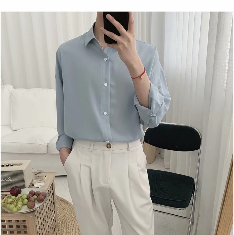 plain light color shirts
