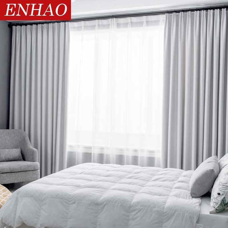 Modern Blackout Curtains For Living Room Bedroom Window Curtains