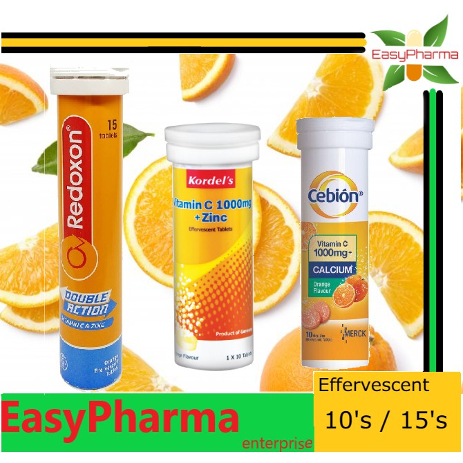 Effervescent / Water Soluble Vitamin C [ Immune System Booster