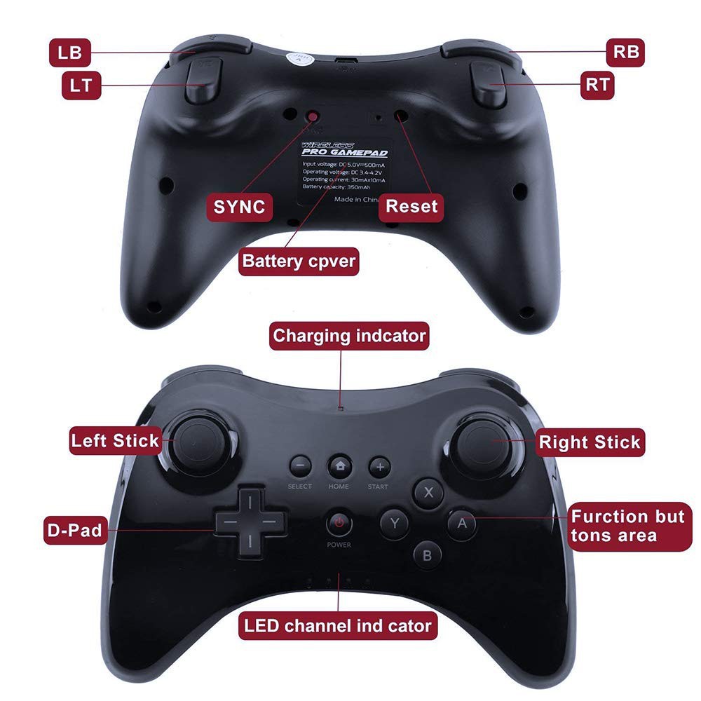 wii u wireless controller