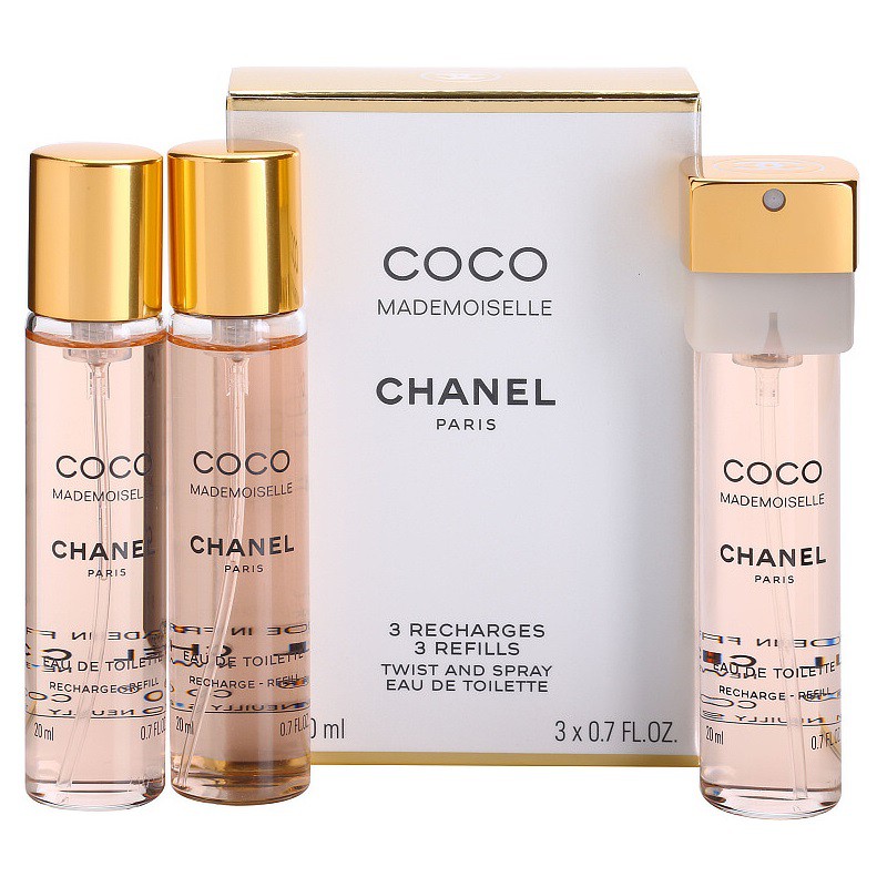 Chanel Coco Mademoiselle Eau De Parfum Twist And Spray 3xml Shopee Malaysia