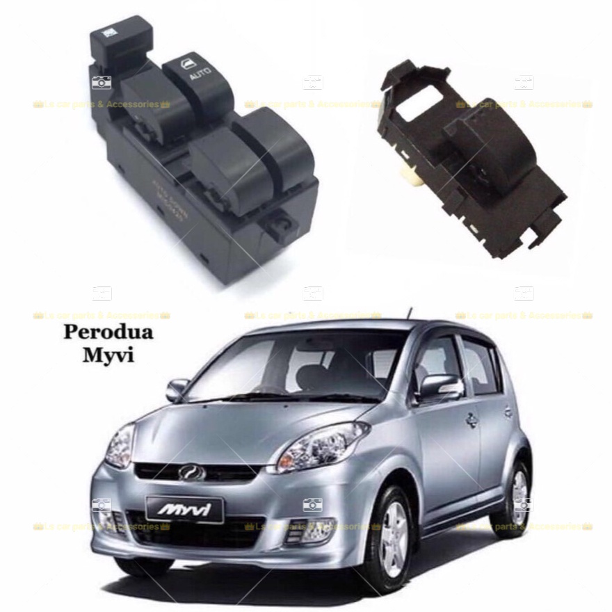 PERODUA MYVI WINDOW MASTER SWITCH Car OEM Spare Parts Power Window Side