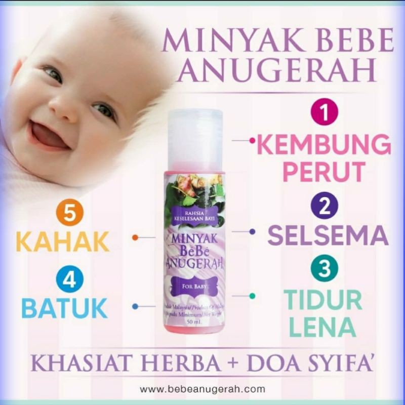 Ready Stock Minyak Anugerah Bebe 100 Original Shopee Malaysia