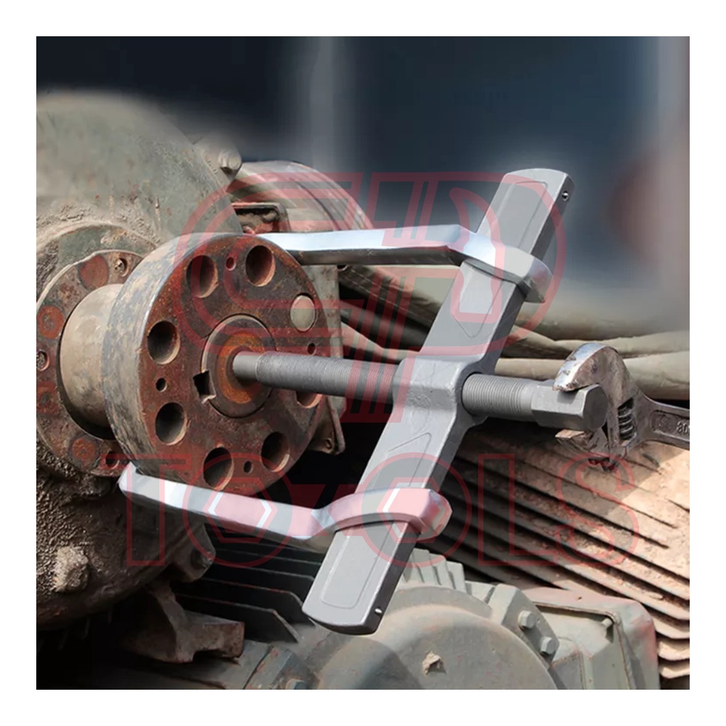 Heavy Duty 2 Jaw 6" Adjustable Beam Puller Single Bearing Puller