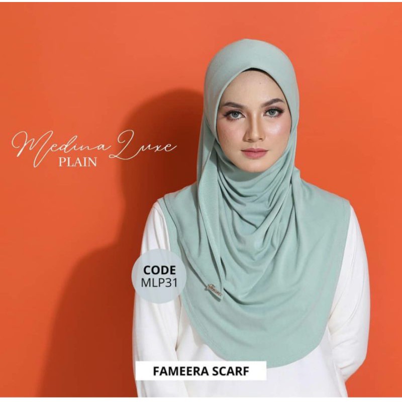 Tudung Sarung Kosong Berdagu Tudung Viral Less Pin Less Iron Fameerascarf Size M Shopee Malaysia