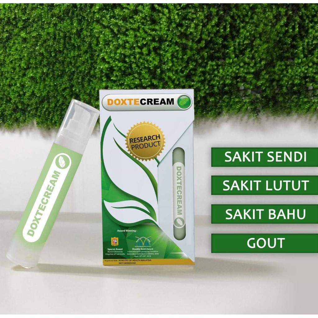 Doxte Cream Joint Care Ubat Sakit Sendi, Lutut, Otot, Gout 