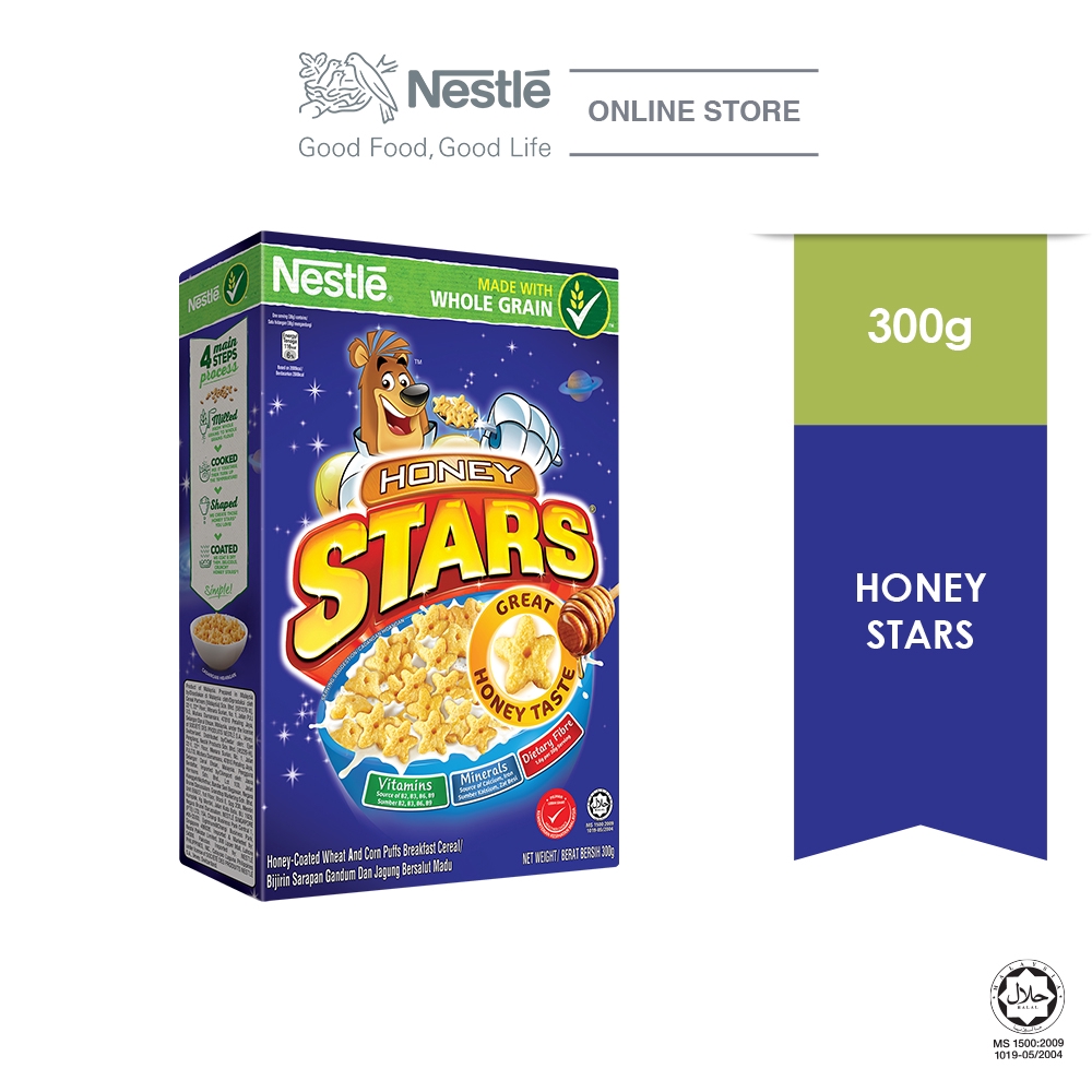 Nestle Honey Stars Cereal (300g) | Shopee Malaysia