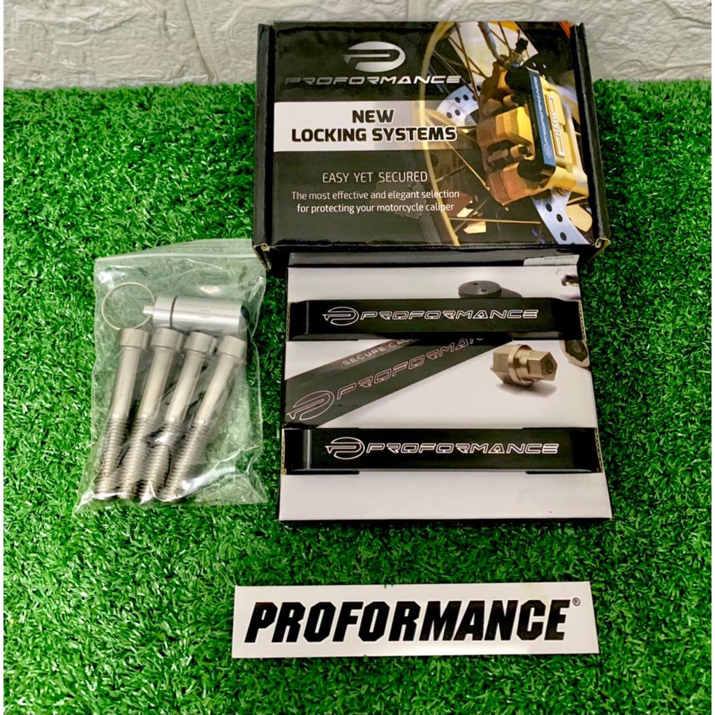 PROFORMANCE SECURE CALIPER LOCK [ CLN02B ] Shopee Malaysia