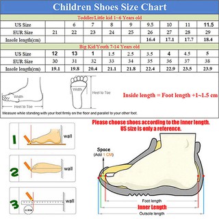 nike preschool size chart