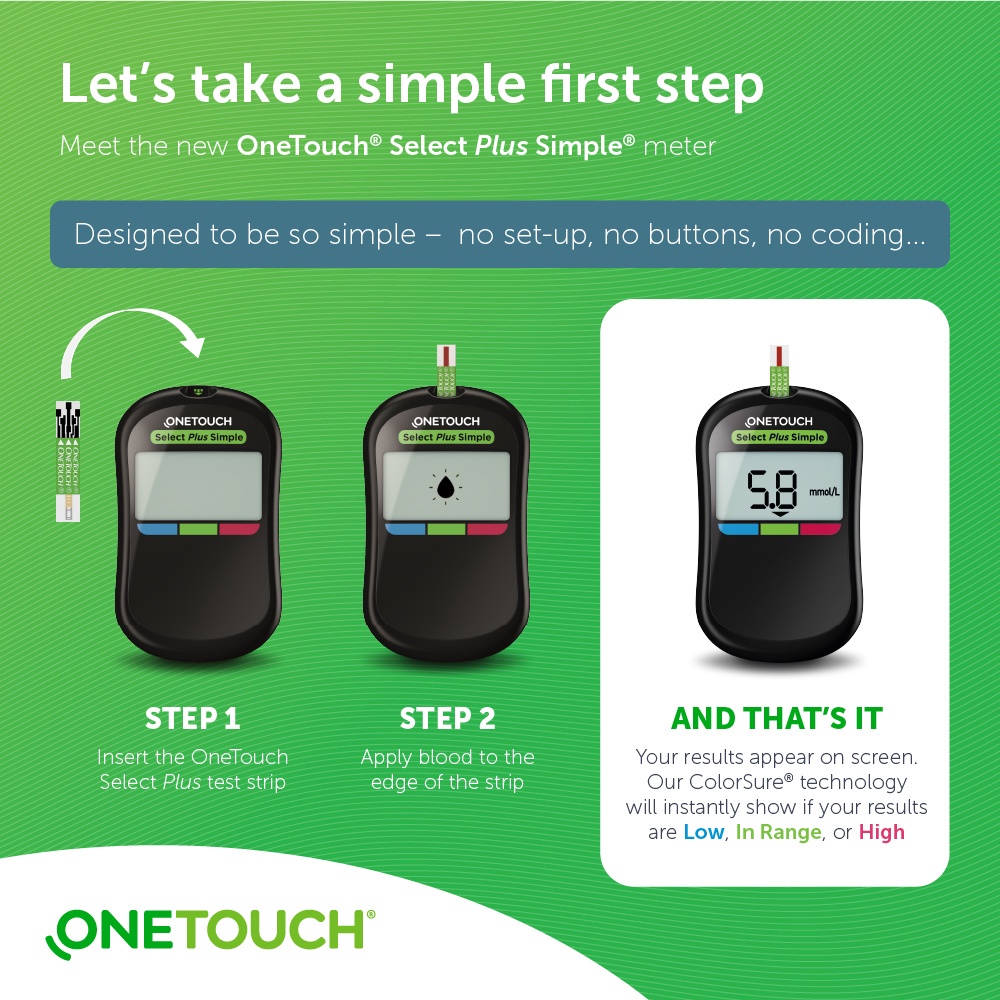 One Touch Test Strip Select Plus / Delica Lancet Shopee Malaysia