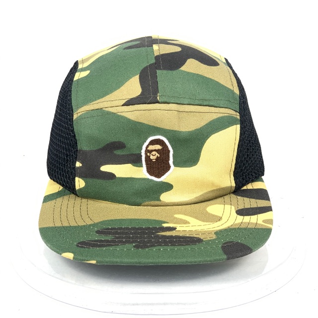 camo bape hat