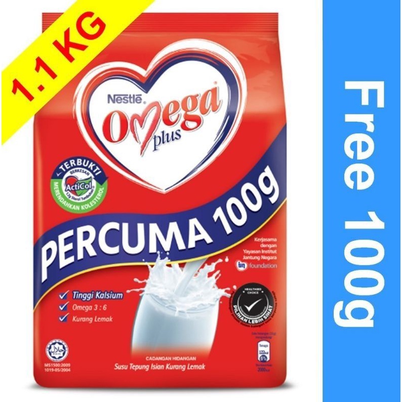 Exp 30 Aug 22 Nestle Omega Plus Milk Powder Near Expiry Tepung Susu Omega Plus