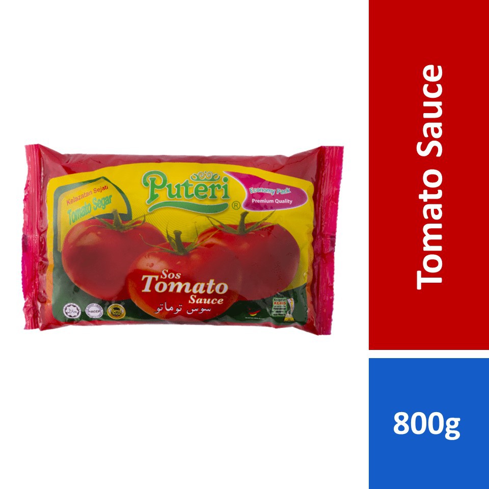 Puteri Tomato Sauce Pouch 900g Shopee Malaysia