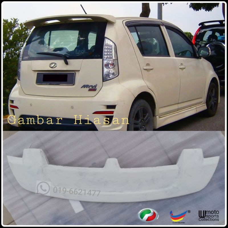 Spoiler Myvi Se 2 2005 2009 Shopee Malaysia