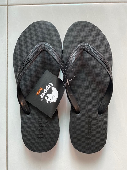 Fipper Slipper Basic M Rubber for Men in Black | Shopee Malaysia